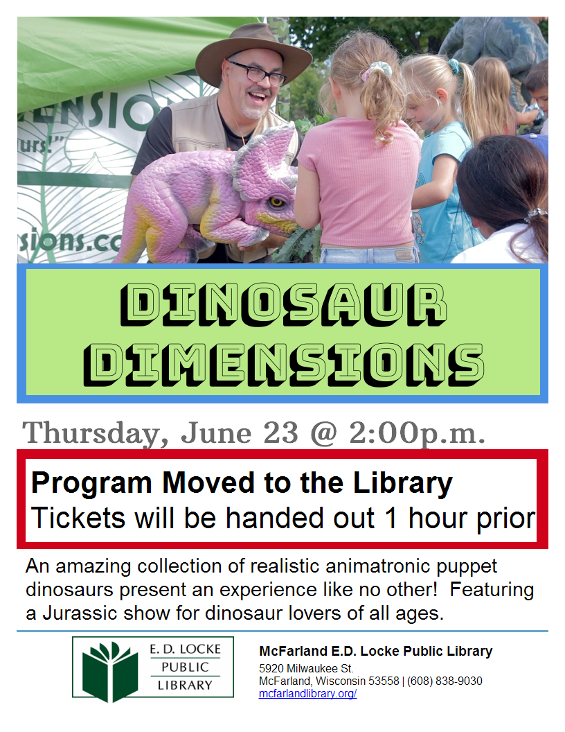 Dinosaur Dimensions Dinosaur Dimensions Poster with New Location