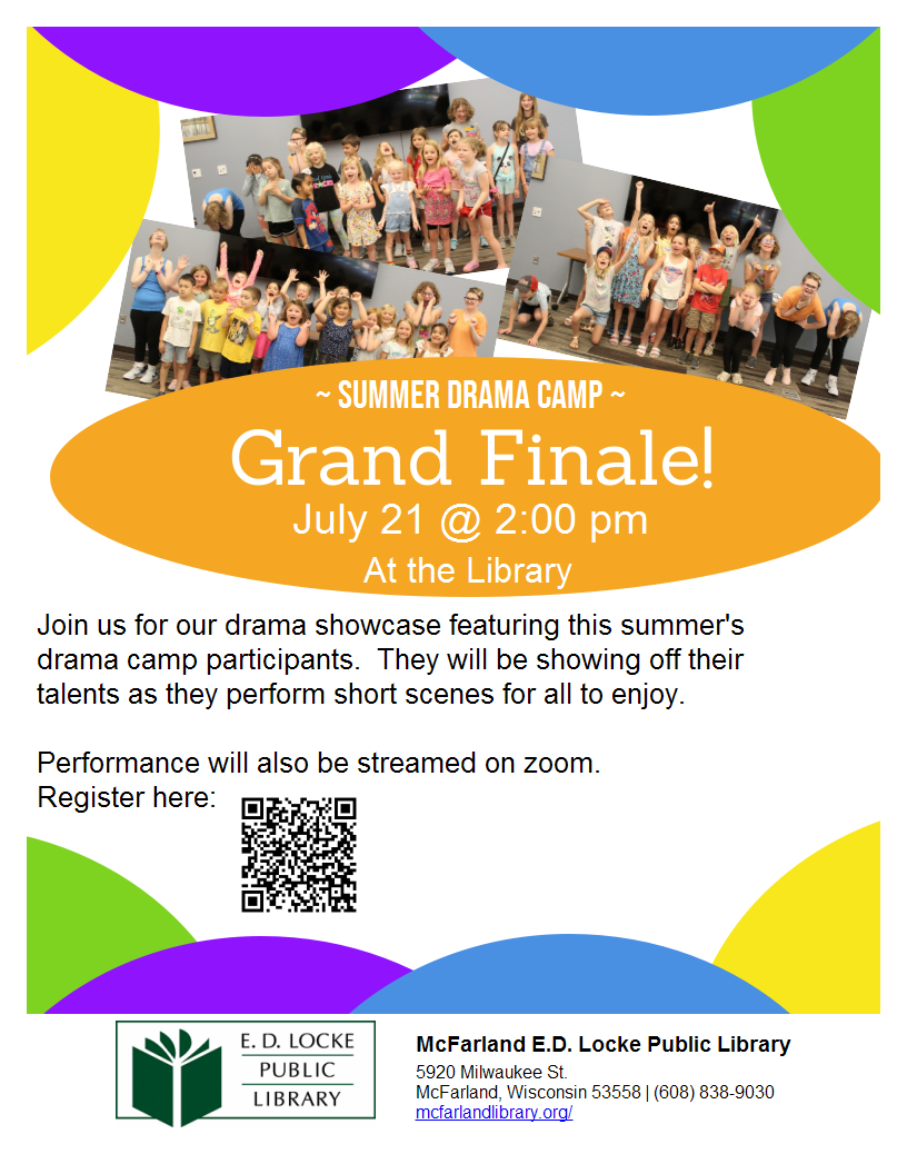Drama Camp 2022 Poster Drama Camp 2022 Poster