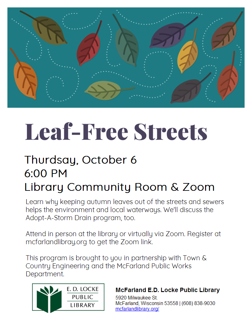 Leaf Free Streets Flyer