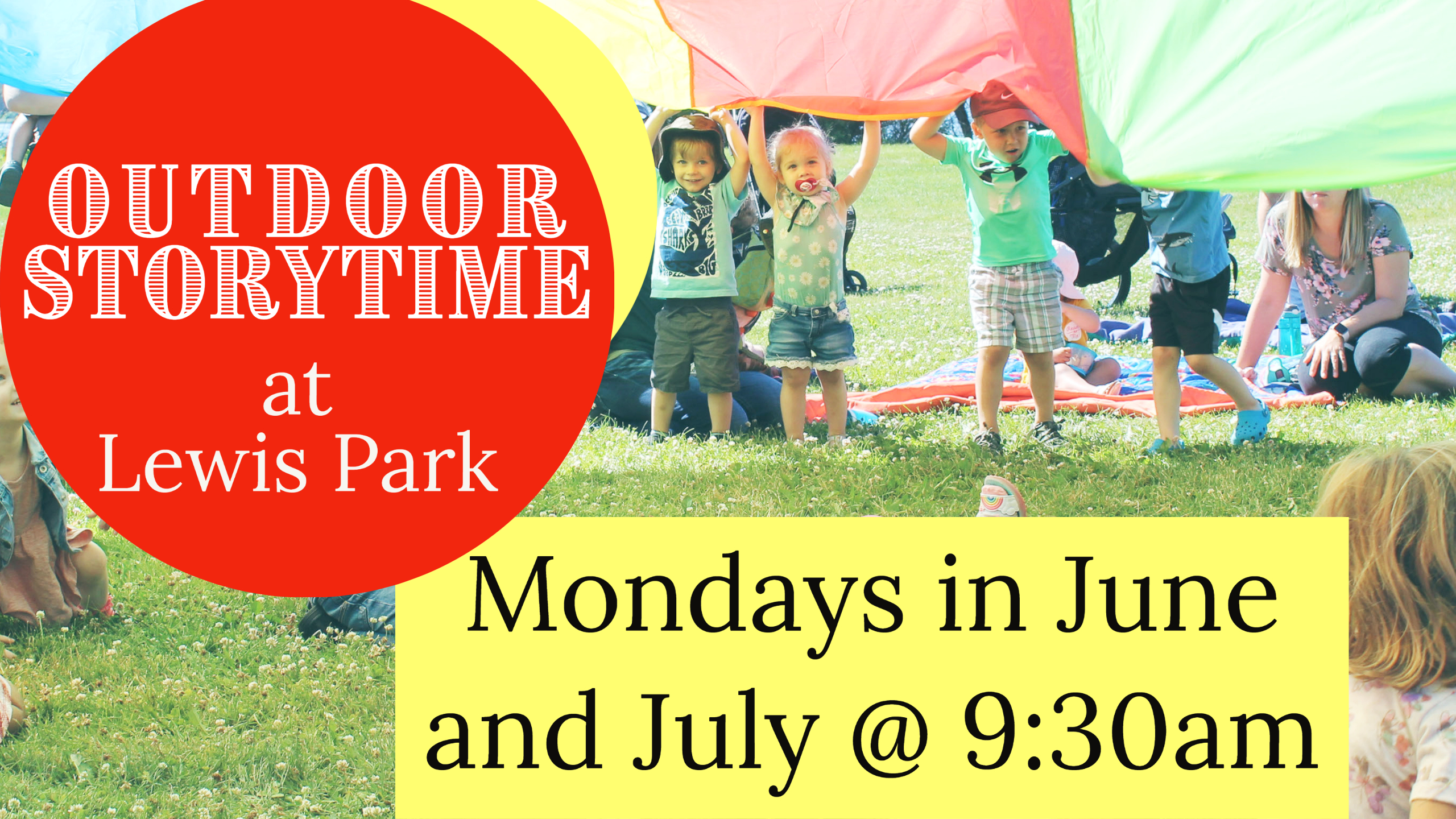 2023 Outdoor Storytime 2023 Outdoor Storytime