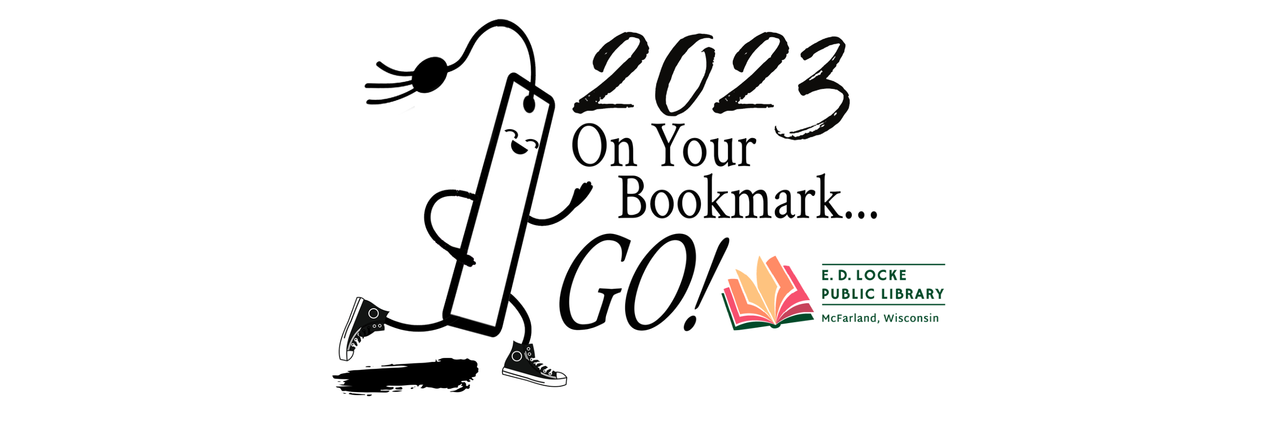 2023 On Your Bookmark Go Logo 2023 On Your Bookmark Go Logo