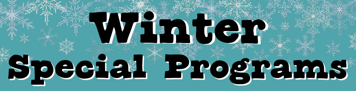 Winter Special Programs Banner