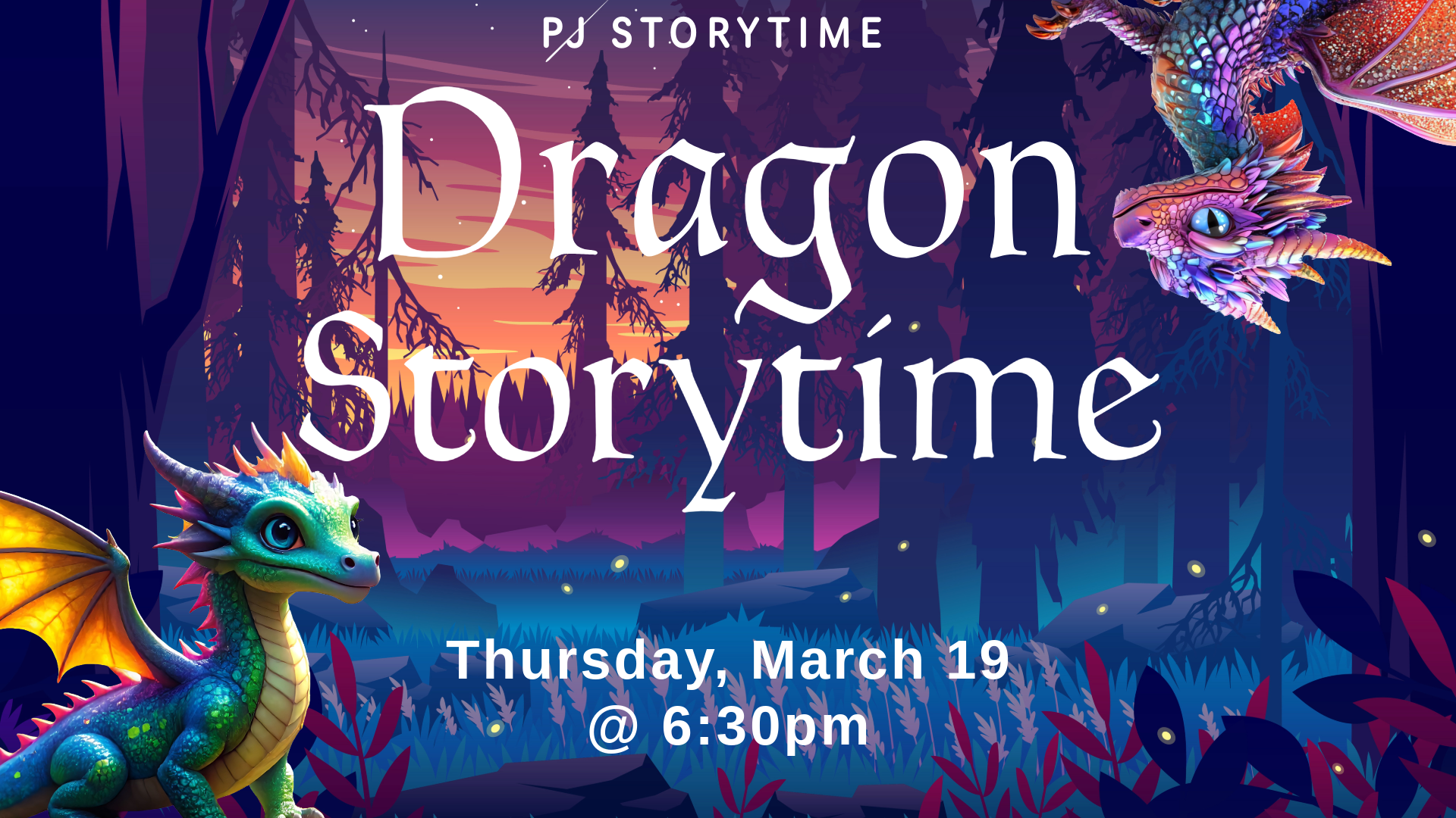 2026 PJ Storytime Dragon Storytime