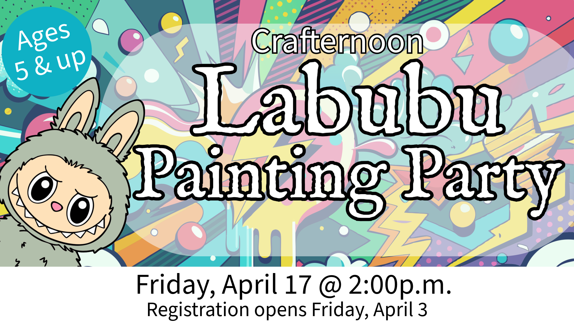 Crafternoon: Labubu Painting Party