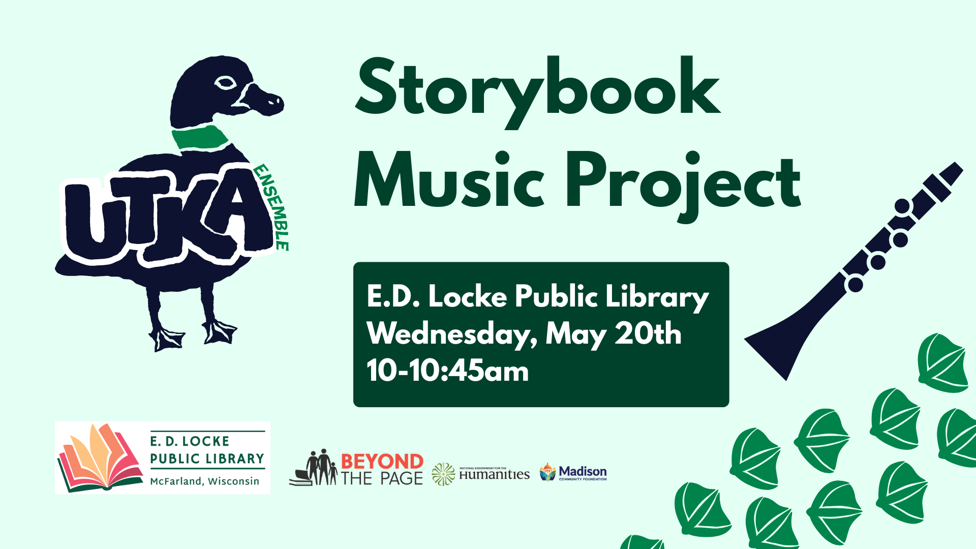 Utka Storybook Music Project