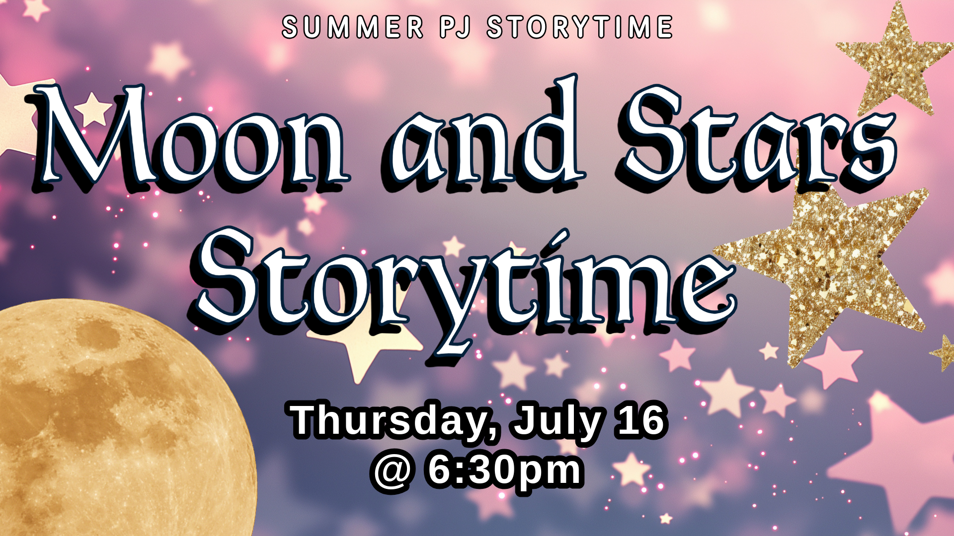 2026 PJ Storytime Moon and Stars