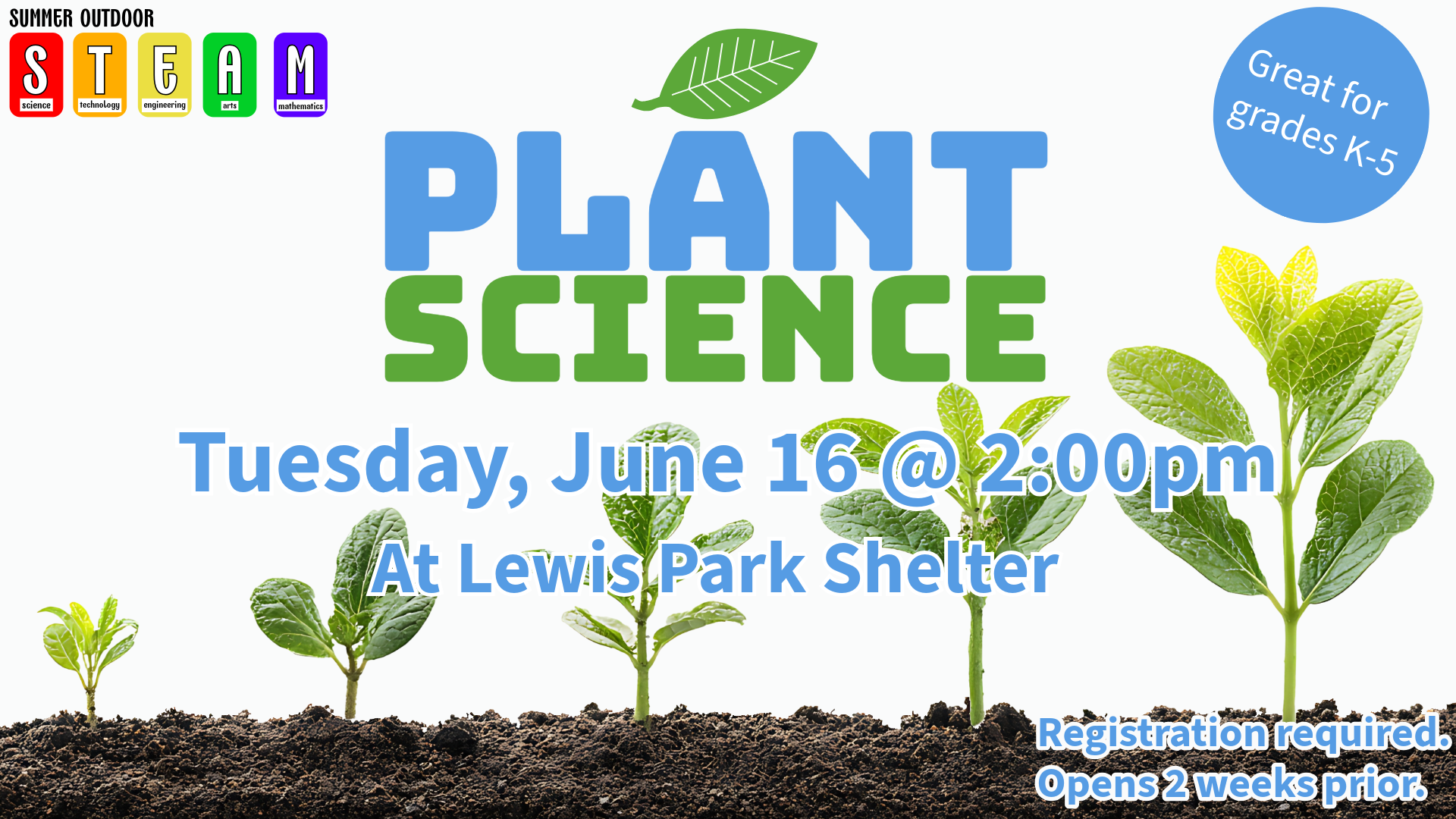 2026 STEAM Plant Science