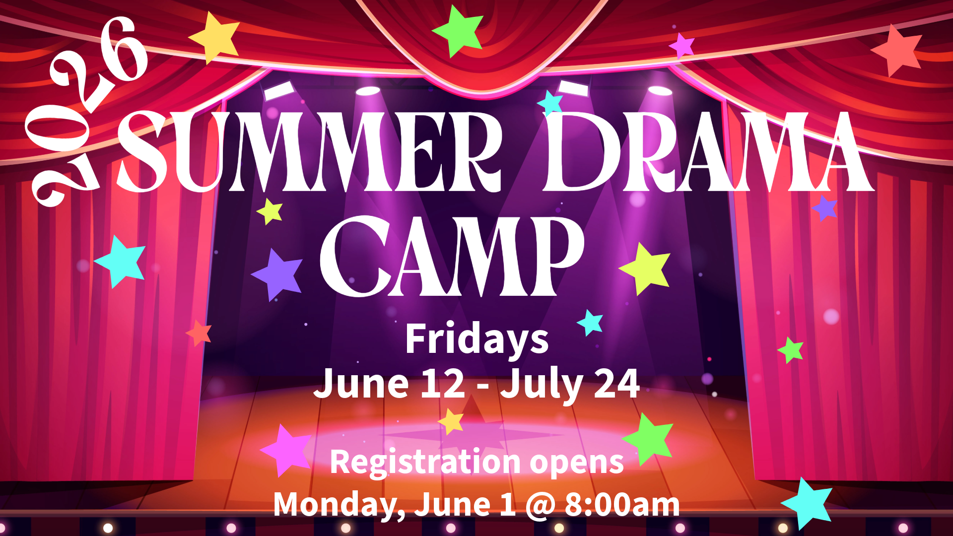 2026 Summer Drama Camp