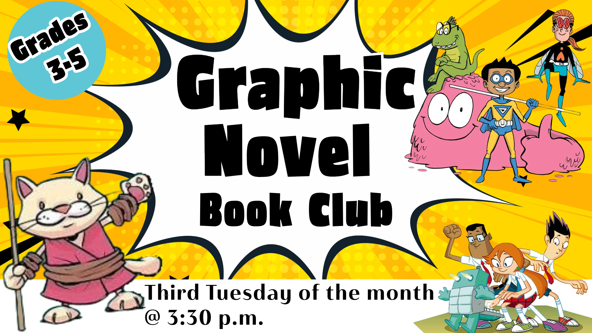 2026 and 2027 Graphic Novel Book Club