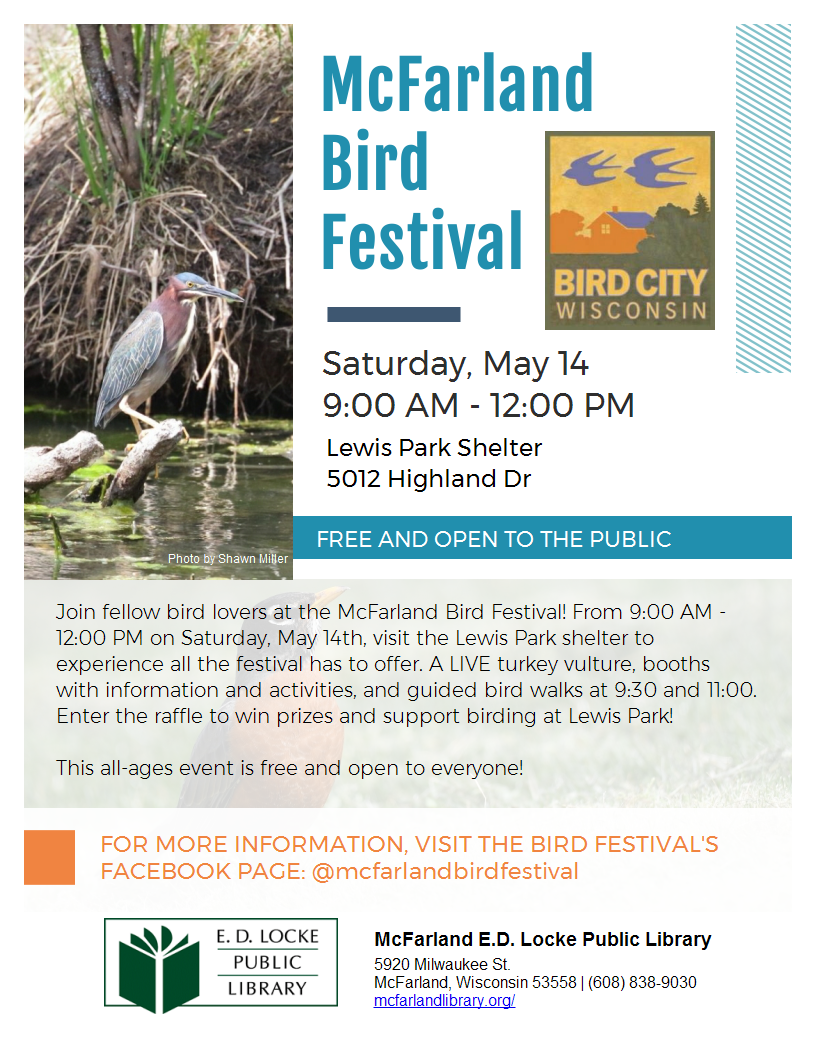 McFarland Bird Festival Flyer
