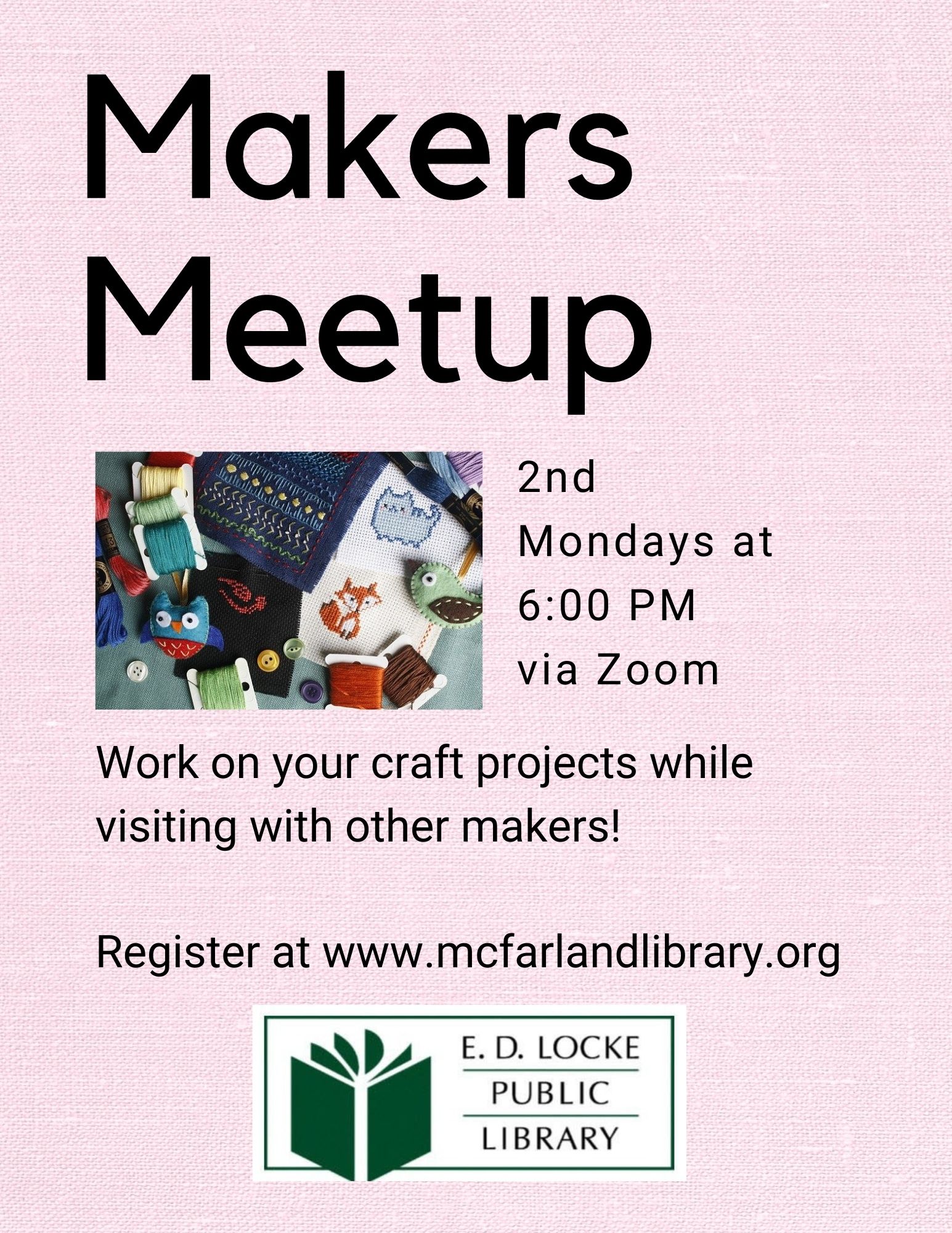 makers meetup flyer