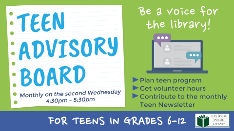 Teen Advisory Board Teen Advisory Board