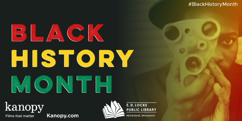 Black history month on Kanopy