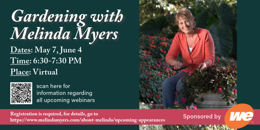Melinda Myers Gardening Webinars